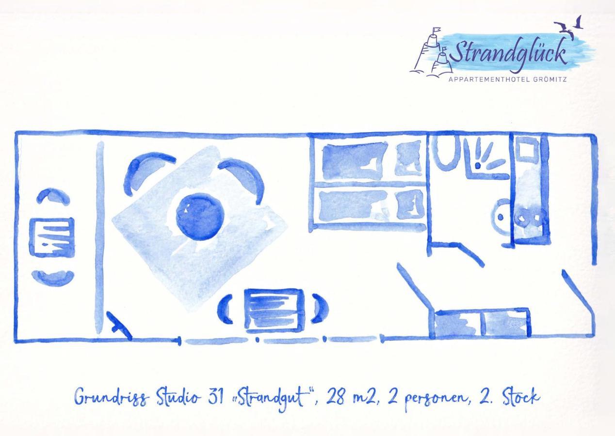 Apartamento Studio 31 "Strandgut" Grömitz Exterior foto
